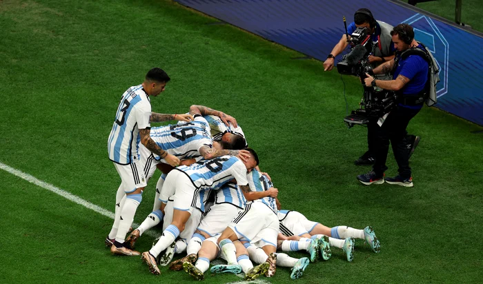 Argentinienii s-au bucurat pre devreme. Foto EPA EFE