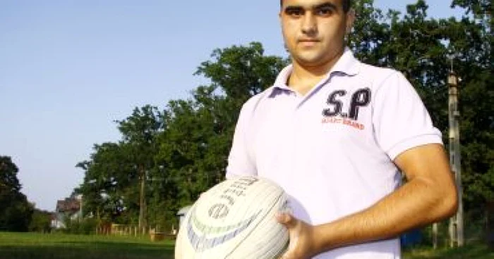 Sibiu: Adrian Ilie, rău ca un pitbull pe terenul de rugby