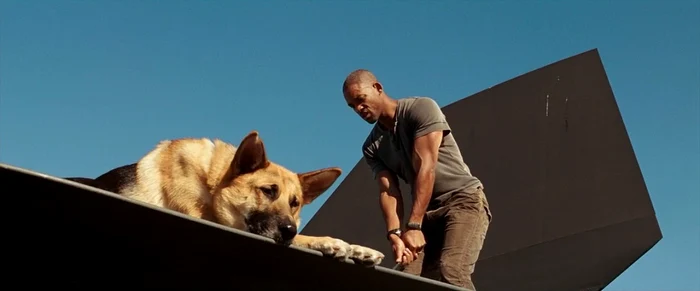 Will Smith a jucat rolul omului de ştiină Robert Neville, în blockbuster-ul „Legenda vie/ I am Legend“ (2007) FOTO cinemagia.ro