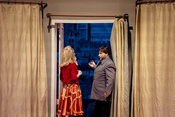 Silvia Micu și Liviu Iftene. Foto Andrei Grigore / Opera Națională București