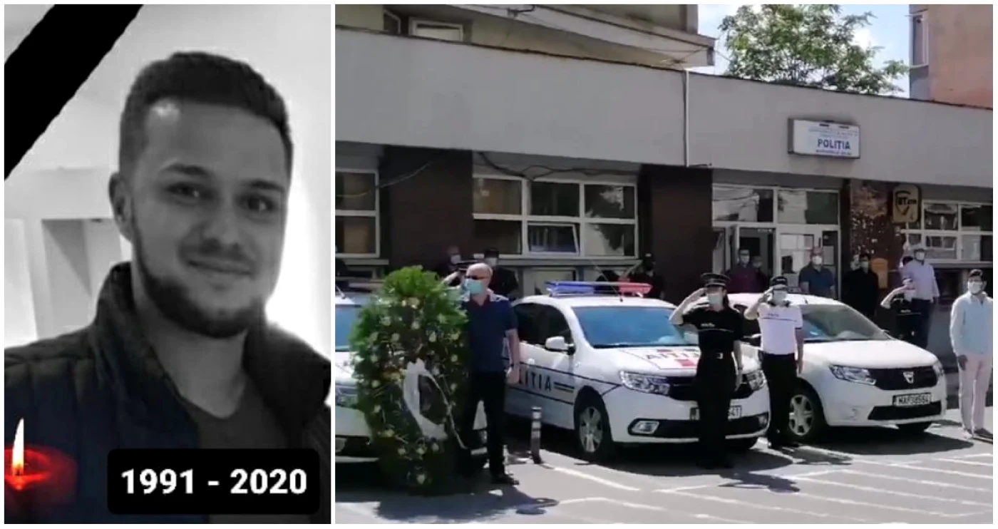 Alin Unguraş lucra la Poliţia Zalău FOTO Sindicatul Europol/monitoruldesalaj.ro