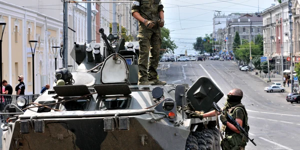 Fortele militare ale companiei Wagner pe strazile din Rostov  Foto Profimedia jpg