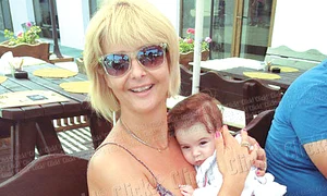 Iuliana a prins  mare drag de  micuţul Armin Matei (FOTO: ARHIVA PERSONALĂ) jpeg