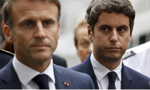 prim ministrul Frantei si Macron jpg