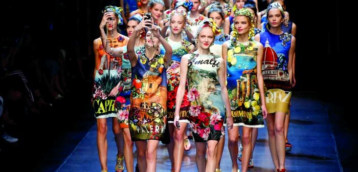 Prezentare Dolce&Gabbana, colecţia de primăvară-vară 2015/2016 FOTO Getty, AP