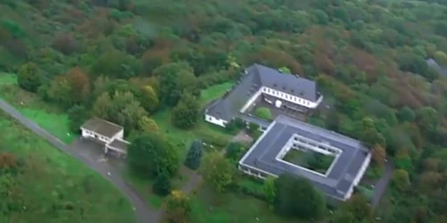 Buncărul armatei germane din Traben-Trarbach  transformat în centru de crimă organizată Foto captură Volksfreund TV