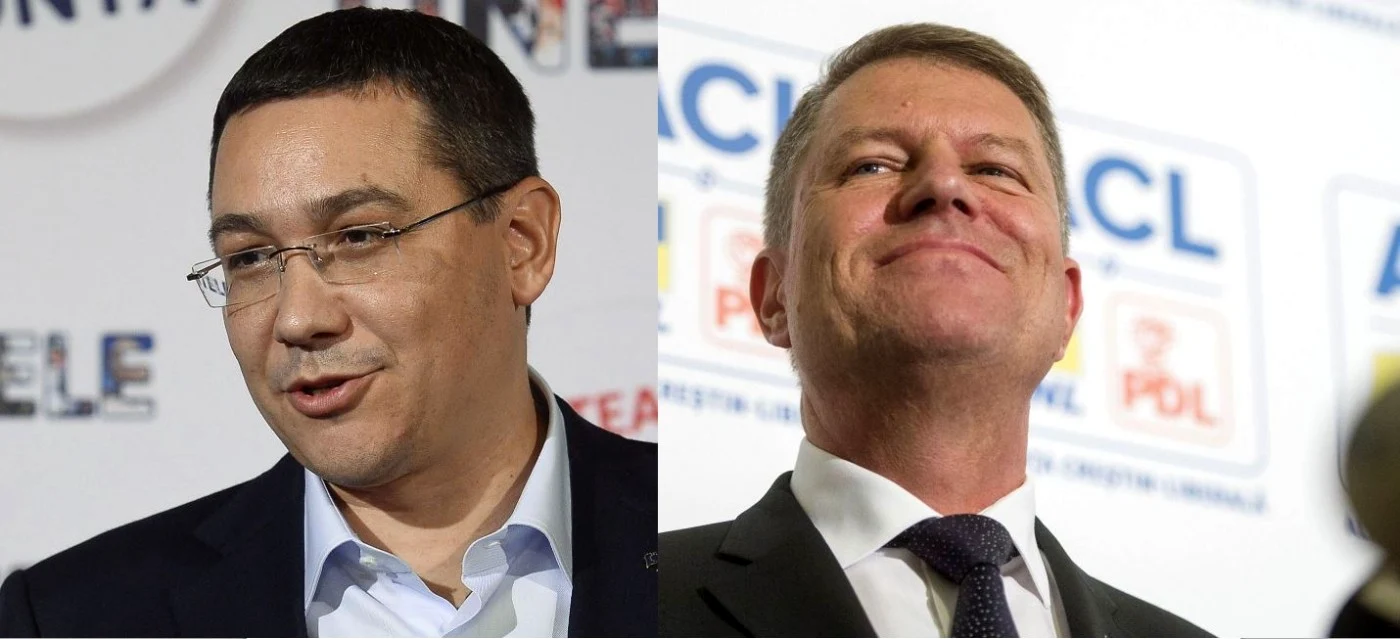Victor Ponta şi Klaus Iohannis, primii clasaţi  în sondajele făcute la ieşirea de la urne FOTO AP