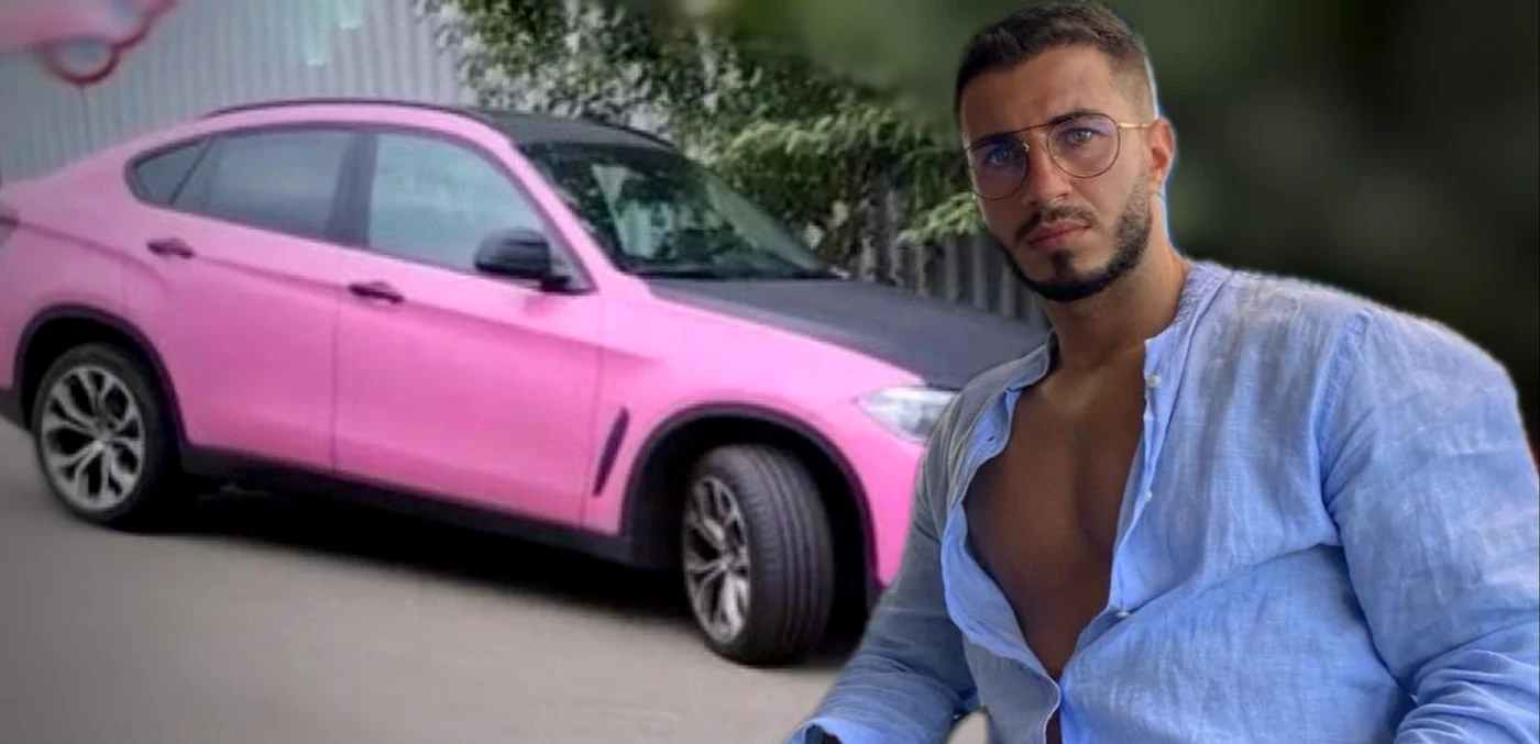 Alin Simoiu și-a găsit mașina „vandalizată” de o admiratoare / Colaj: Click!