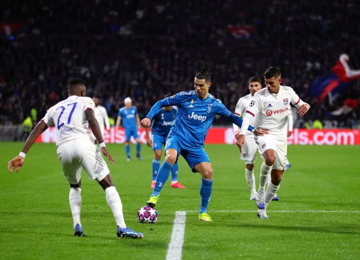 Cristiano Ronaldo va juca în primul meci de după reluarea Ligii Campionilor, Juvenrus - LyonFoto: Guliver/ GettyImages