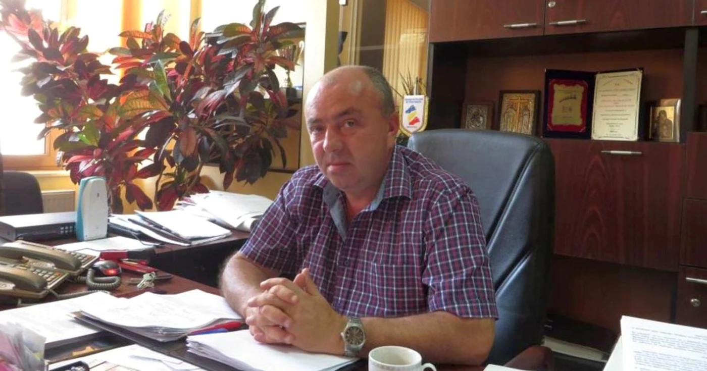 Fănel George Chiriţă primarul oraşului Ianca FOTO Obiectiv Br
