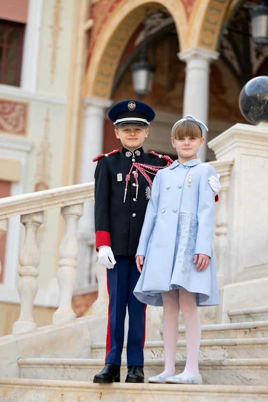 Prinții Jacques și Gabriella de Ziua Națională