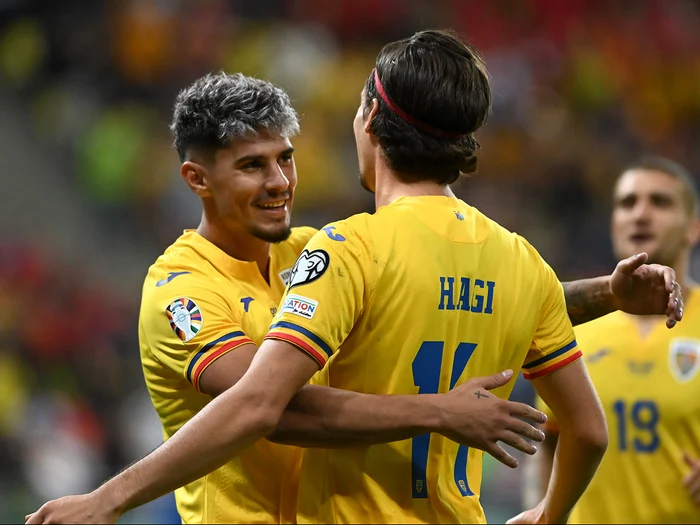 Coman și Hagi au nevoie de un punct contra Israelului. Foto Sportpictures