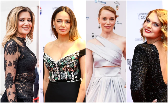 Amalia Enache, Andreea Raicu, Olimpia Melinte și Manuela Hărăbo la GOPO 2024. FOTO: Adrian Holerga