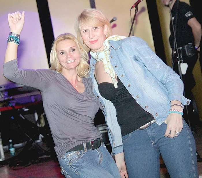 
    Ruxandra Dragomir s-a distrat în weekend (Foto: www.barletto.ro)  