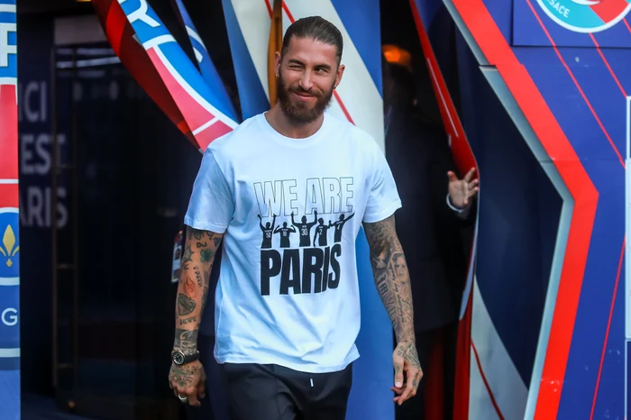 
    Sergio Ramos a fost prezentat oficial la PSG, însă nu a disputat încă niciun meciFoto: EPA-EFE  