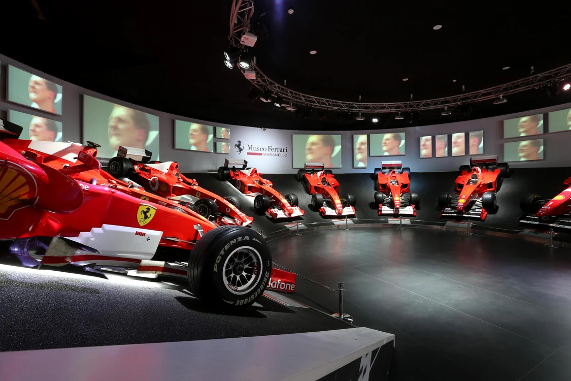 Modelele de Ferrari cu care a concurat Schumacher