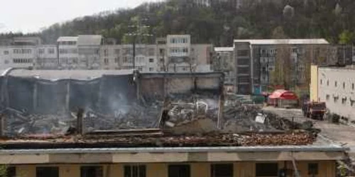 Ultimele urme ale incendiului de la Siraj