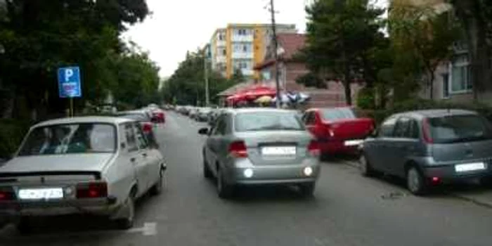 S-a întâmplat pe strada Podgoriilor FOTO Arhivă Adevărul