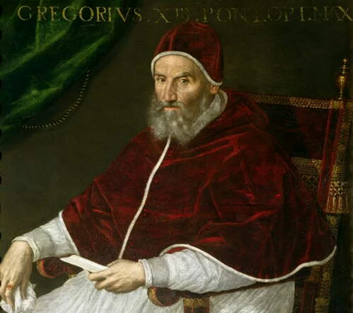 Papa Grigore al XIII-lea, părintele calendarului Gregorian FOTO: Wikipedia