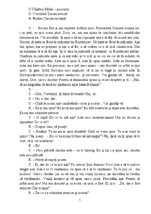 turcanu scrisoare
