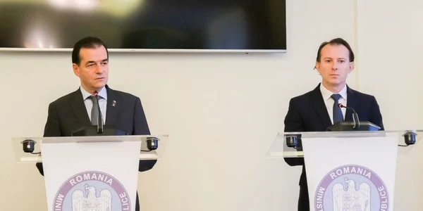 Ludovic Orban si Florin Citu FOTO gov.ro 