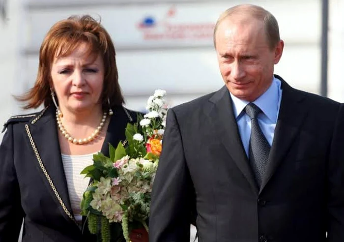 Vladimir Putin şi fosta soţie Lyudmila Ocheretnaya. Foto: Facebook