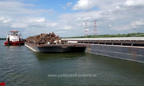 Peste o mie de tone de gunoaie oprite la Cernavodă foto politia de frontiera