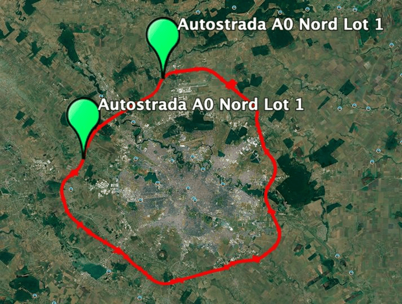 Autostrada de centura București Nord: Lotul 1 va fi construit de o asociere româno-italiană