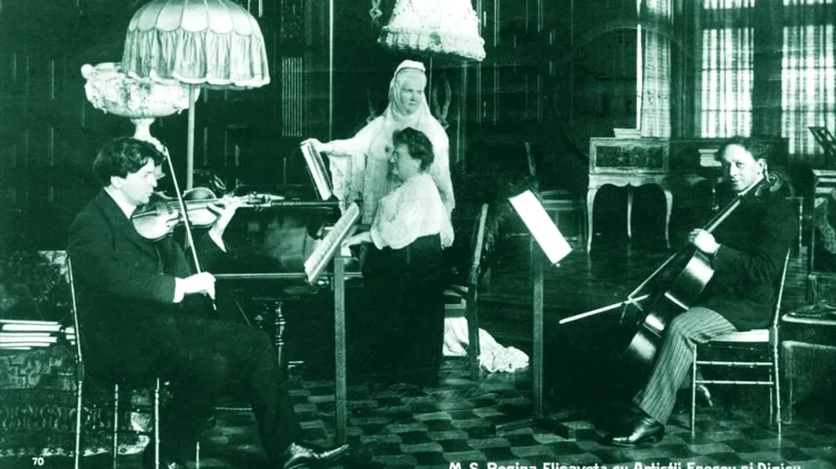 Enescu se bucura când se serveau crenvurştii jpeg