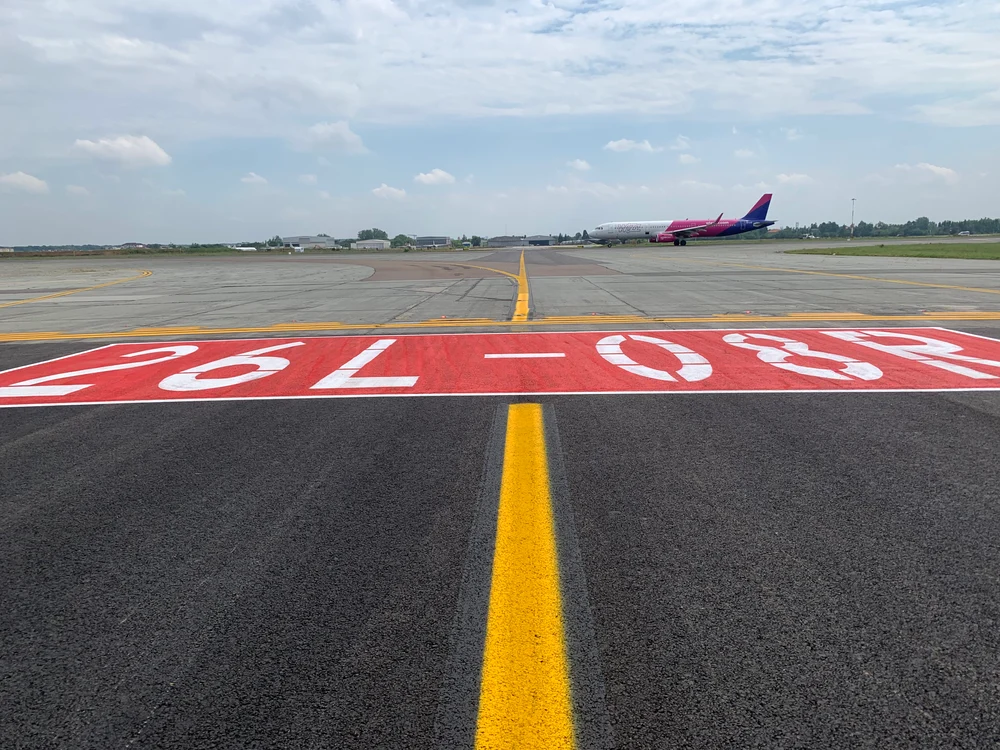 Pistă de pe Aeroportul Otopeni
