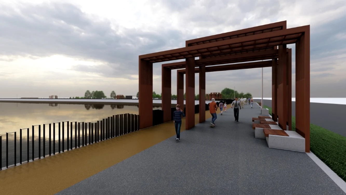 
    Așa va arăta esplanada modernizată de pe Lacul MoriiFoto: Primăria sectorului 6  