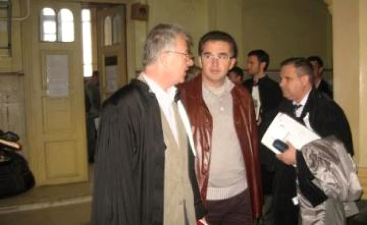 Marian Oprişan şi avocaţii săi