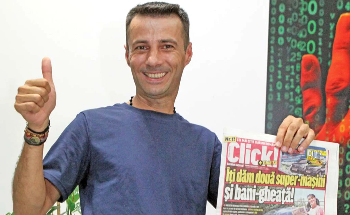 
    Bucureşteanul Ştefan Paraschiv ne-a luat premiul de 5.000 de lei la ultima ediţie a concursului Click!Mania  