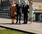 Regina Mary, Regele Frederik, Regele Carl Gustaf și Regina Silvia a Suediei. FOTO: Casa Regală daneză