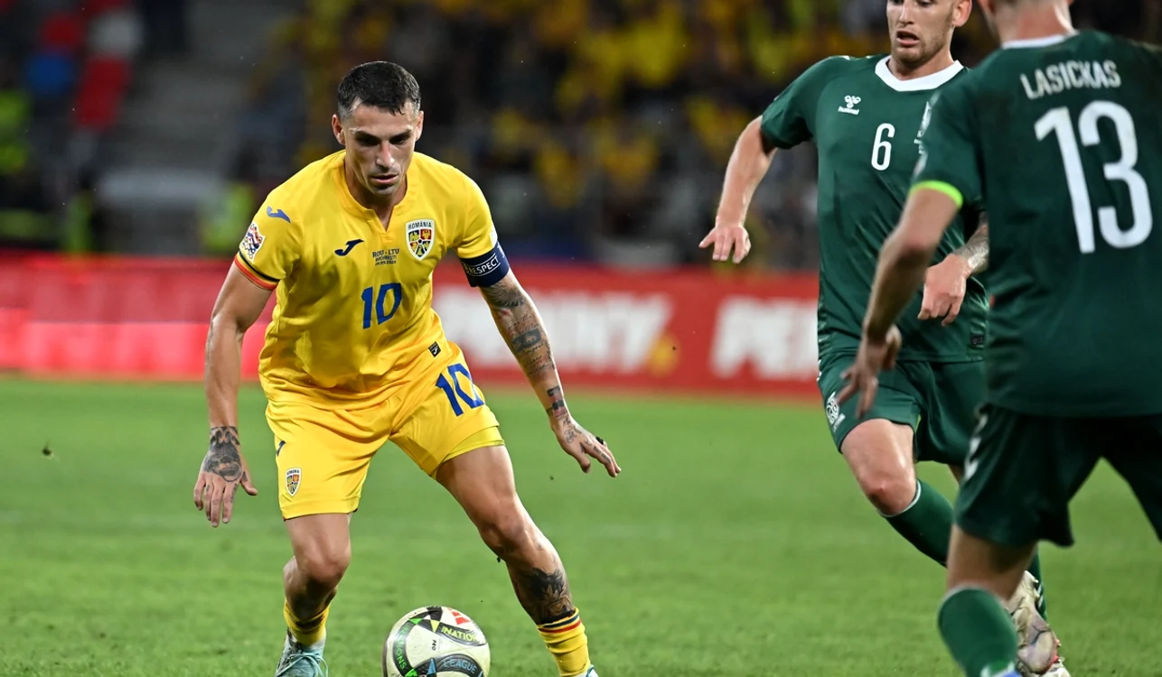 Nicolae Stanciu, încrezător în perspectivele României (FOTO: Sportpictures)