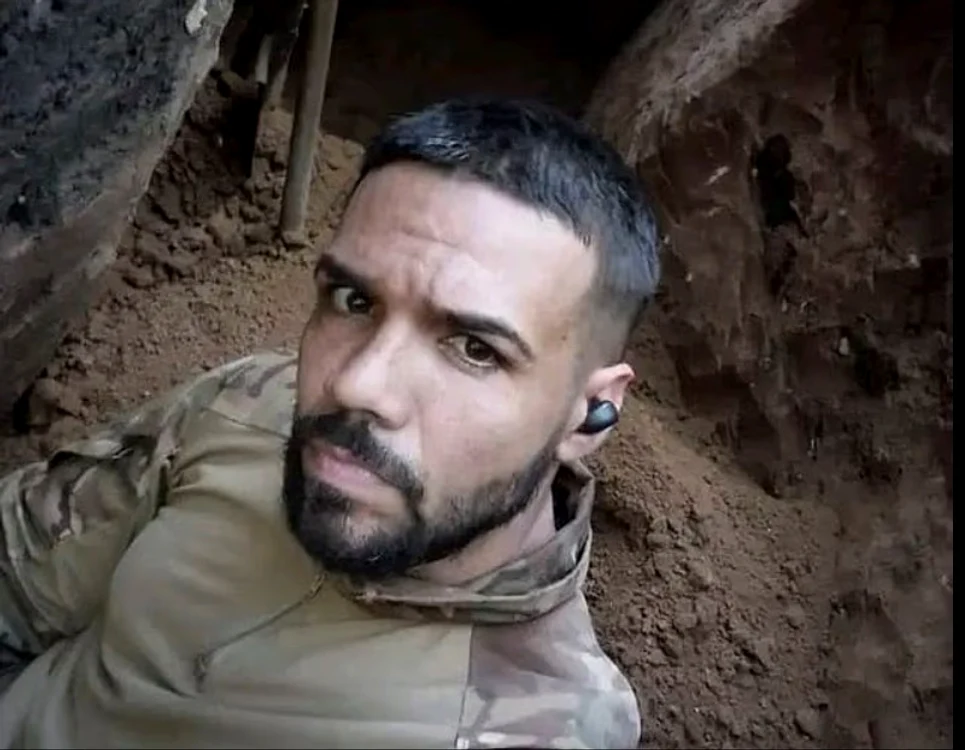 Mercenar cubanez ce luptă de partea Rusiei foto arhivă