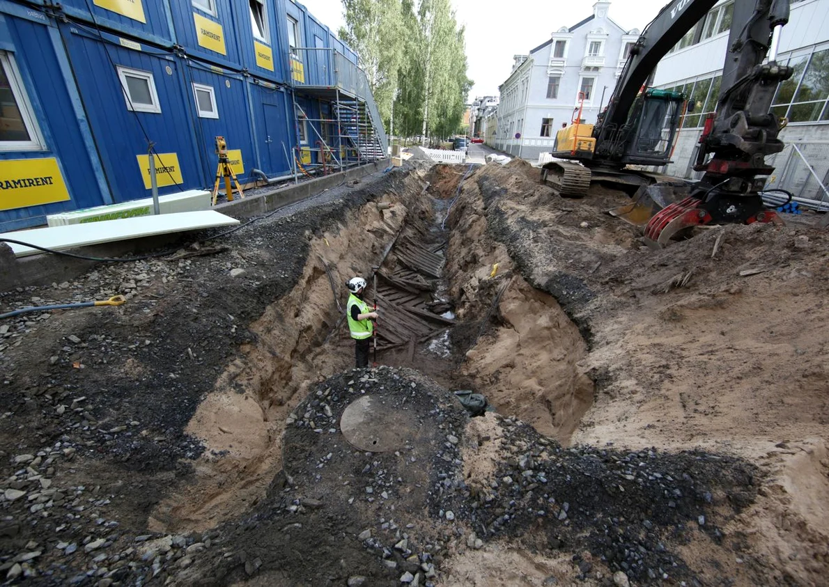 Epava Hahtiperä a fost descoperită în anul 2019, în orașul Oulu din nordul Finlandei (© Minna Koivikko)