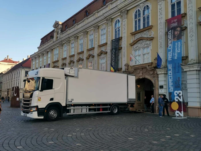 Operațiunea "Brâncuși" la Timișoara FOTO Ștefan Both