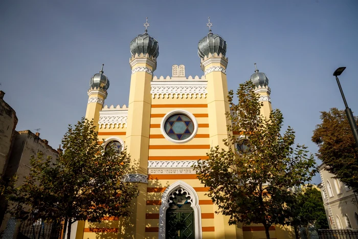 Sinagoga „Templul Memorial al Deportaților“. FOTO: Comunitatea evreilor cluj