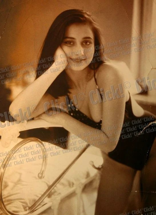 Gabriela Cristea în copilărie.