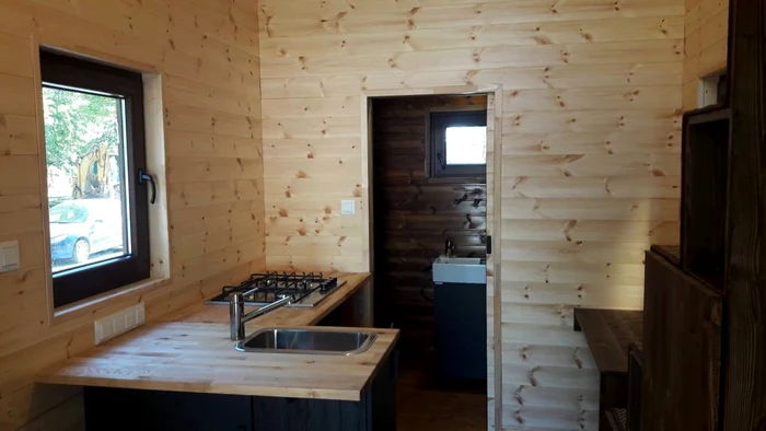 Căsuţe pe roţi fabricate în secuime de Eco Tiny House FOTO Ş.Both