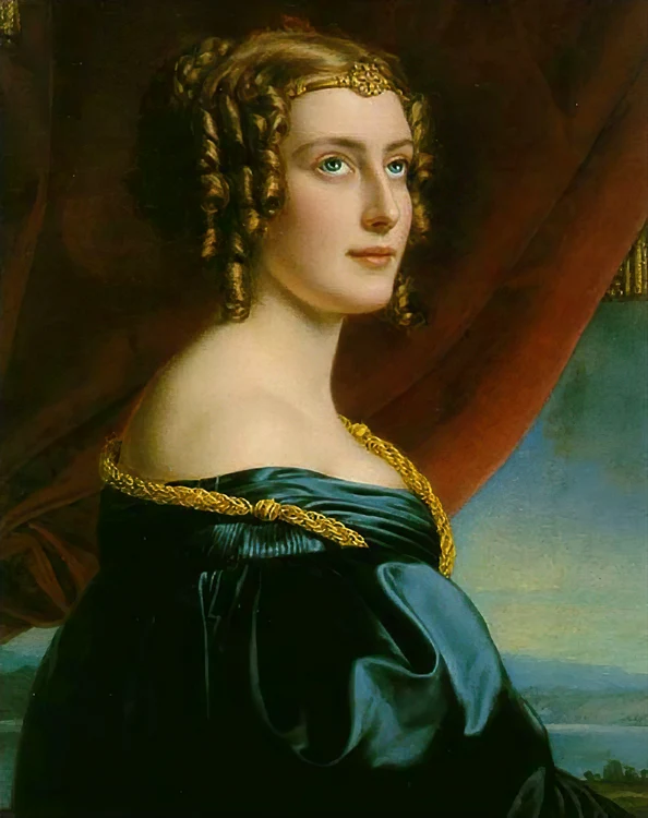 Lady Jane Elizabeth Digby, fiica amiralului Henry Digby de la Trafalgar, portret de Stieler Joseph Karl, Foto Profimedia 0980588782 jpg