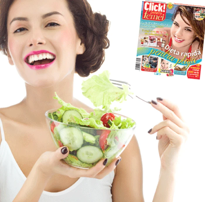 
    Revista „Click! pentru femei” îţi spune ce dietă să ţii pentru ca trupul tău să treacă testul costumului de baie  