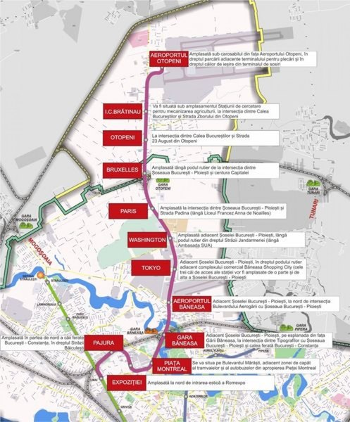 Metrorex: Lucrările la magistrala 1 Mai - Otopeni vor începe curând. | Alstom întârzie livrarea trenurilor pentru Drumul Taberei