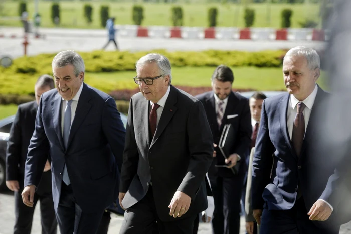 Vizita lui Juncker în România Palatul Parlamentului FOTO Mediafax