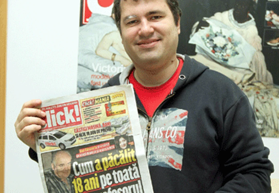 
    Nicolae Crăciun a câştigat 300 de lei cu Click!Foto: Click!   