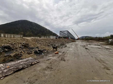 poduri feroviare peste mures in santier foto daniel guta adevarul