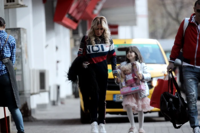 Daniela Gyorfi are o relaţie specială cu fiica sa, alături de care participă adesea la emisiuni TV