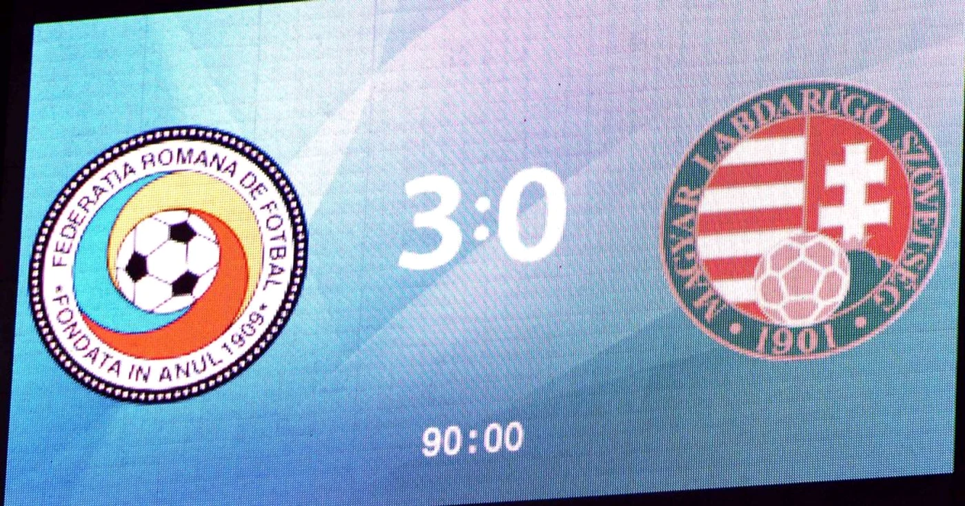 Reprezentativa României a înregistrat, vineri seară, în meciul cu Ungaria, scor 3-0, victoria la cel mai mare scor în faţa naţionalei ţării vecine, cu care s-a confruntat pentru a 22-a oară FOTO Mediafax