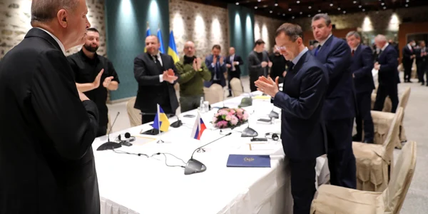 Negocieri de pace între Ucraina și Rusia în Turcia în martie 2022 FOTO PROFIMEDIA